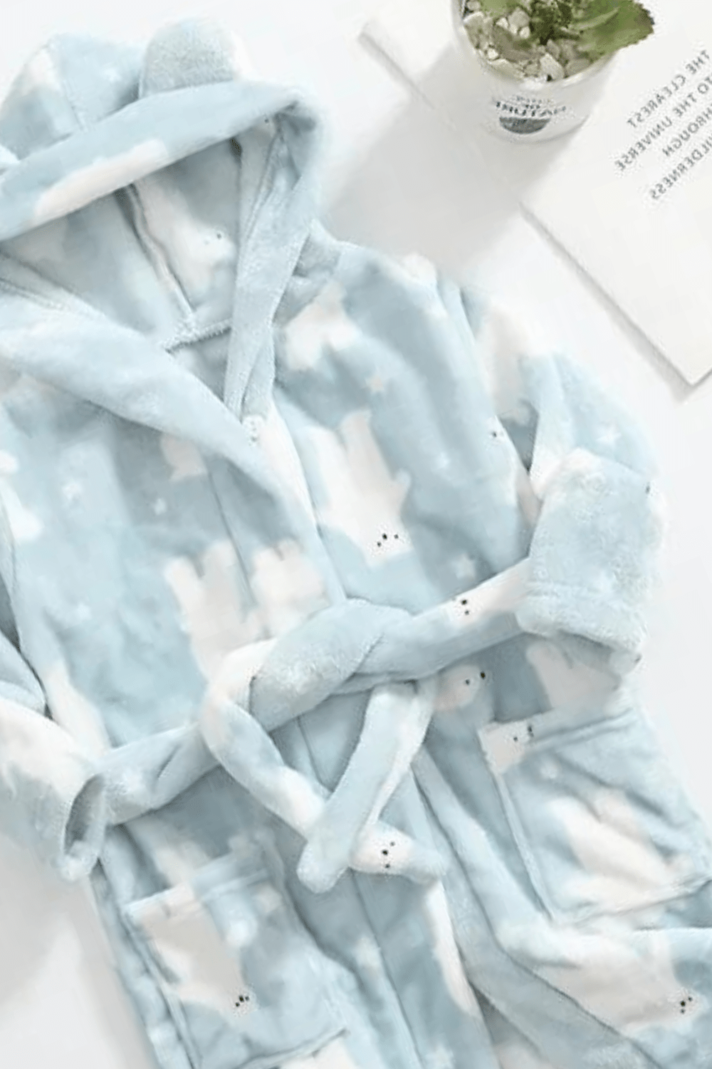 peignoir chaud enfant