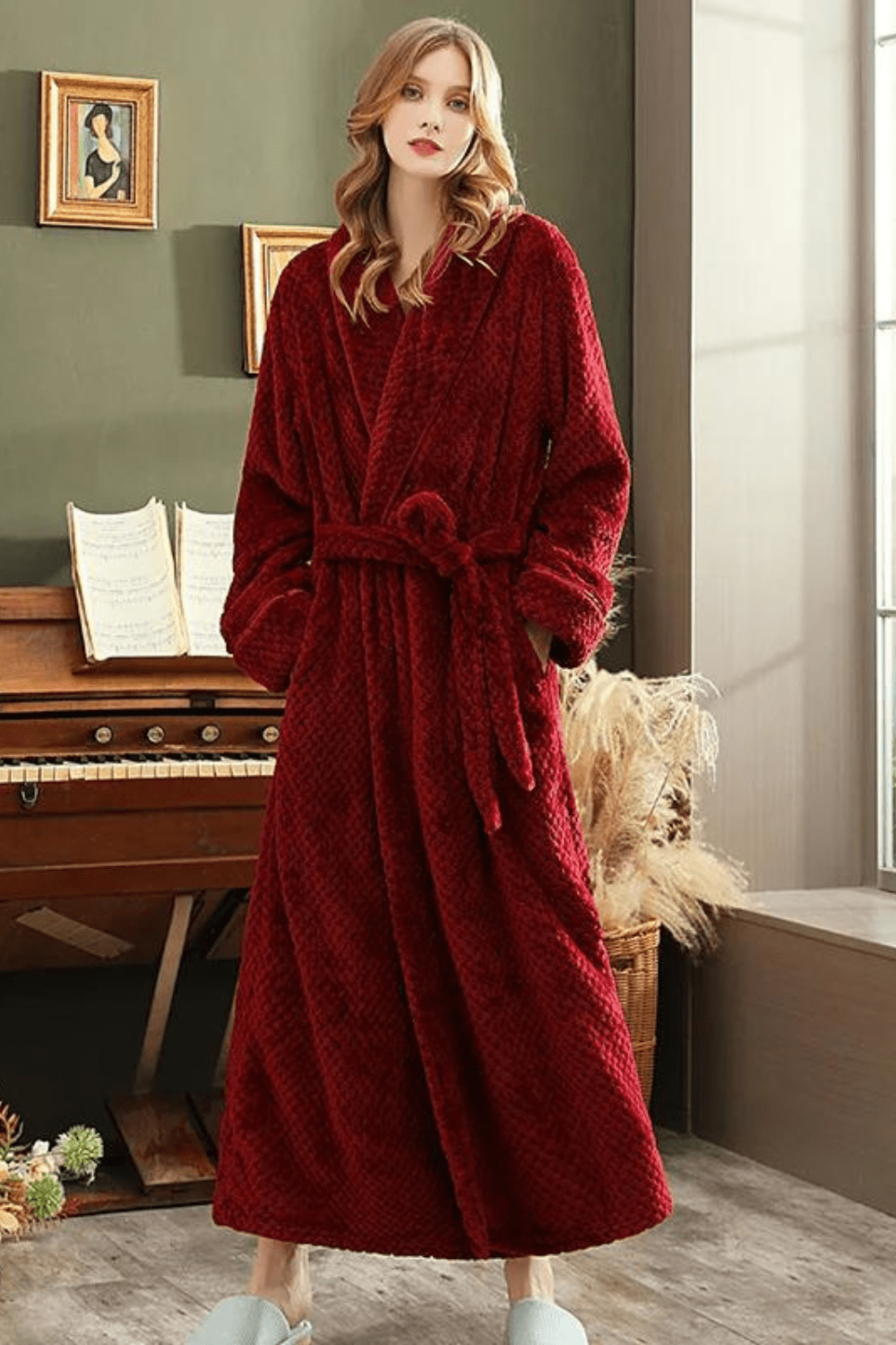 Peignoir Polaire Femme