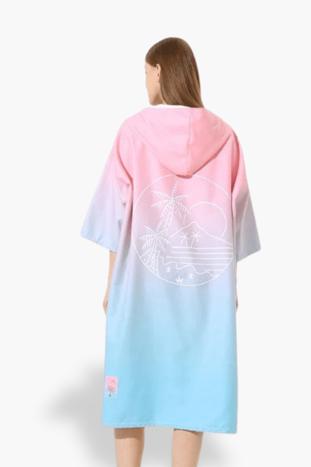peignoir de plage femme