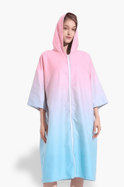 peignoir de plage femme