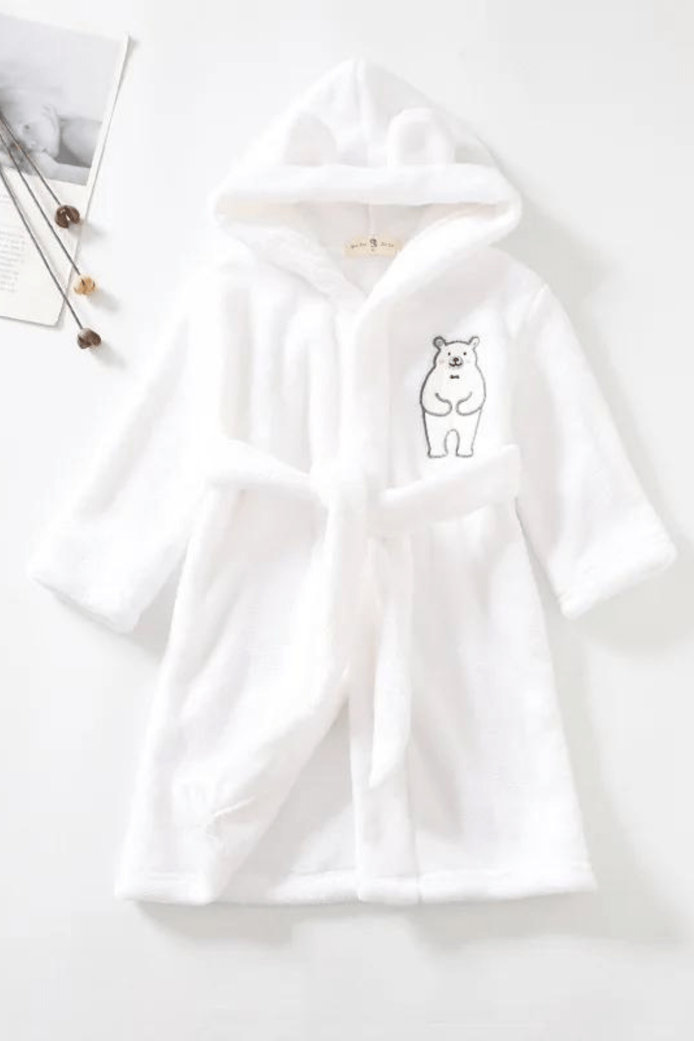 peignoir enfant coton