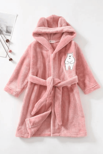 peignoir enfant coton