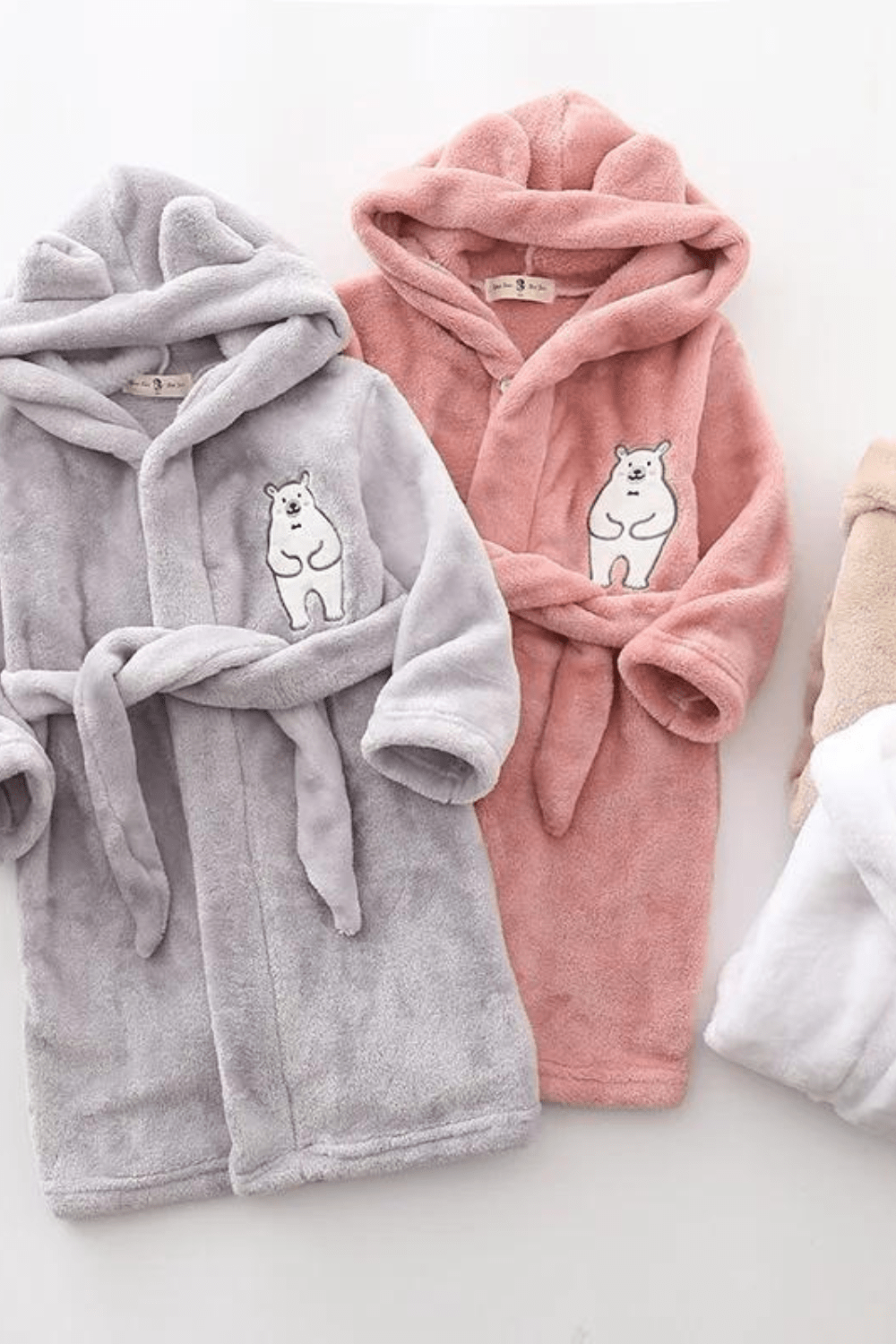peignoir enfant coton
