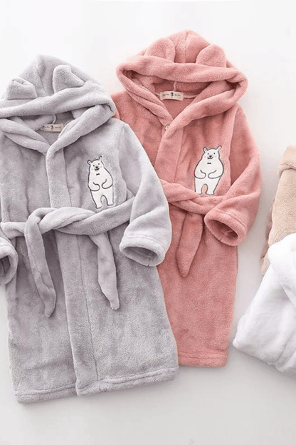 peignoir enfant coton
