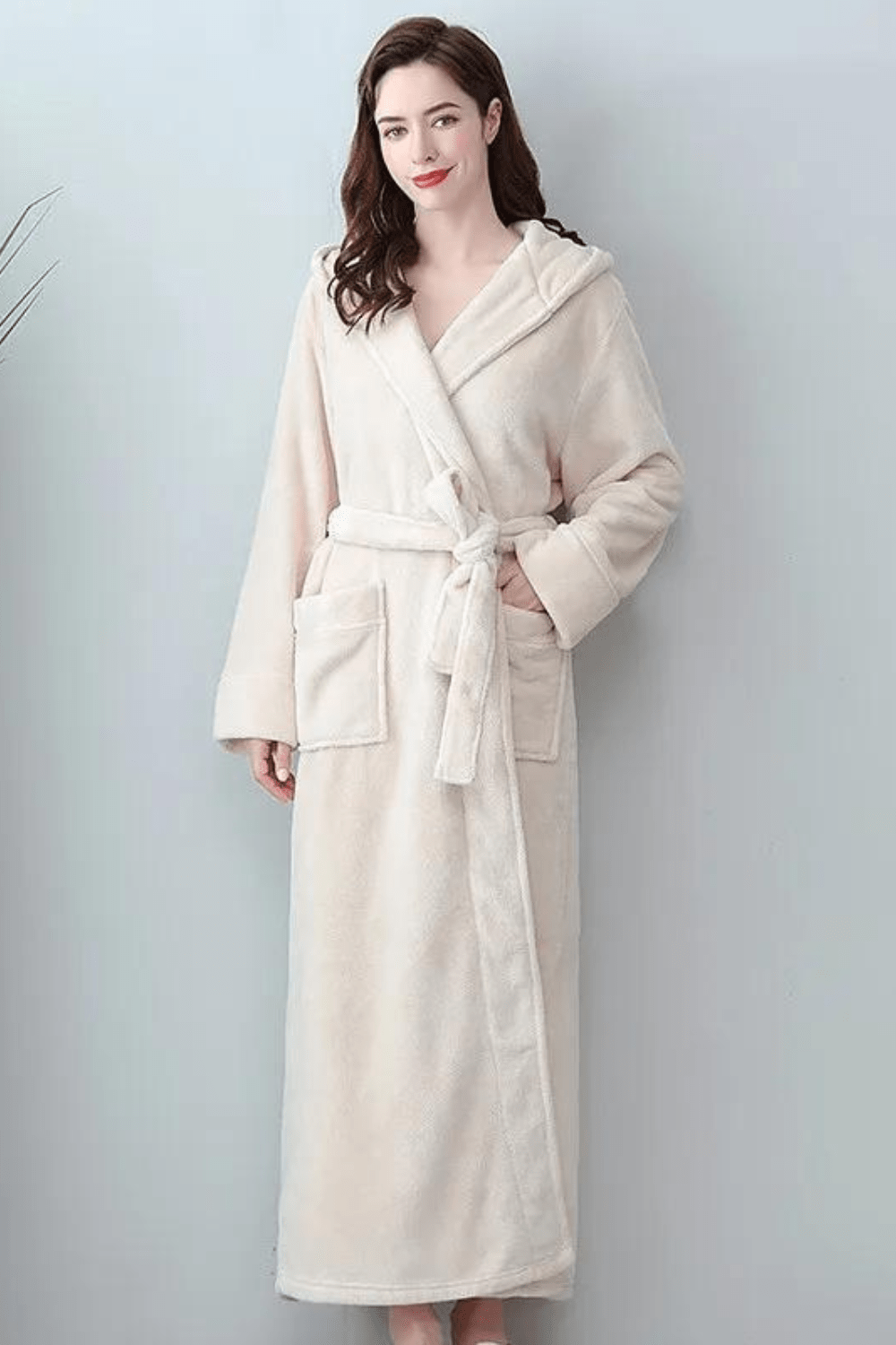 peignoir eponge femme
