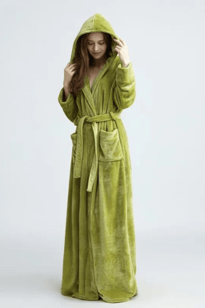 peignoir eponge femme