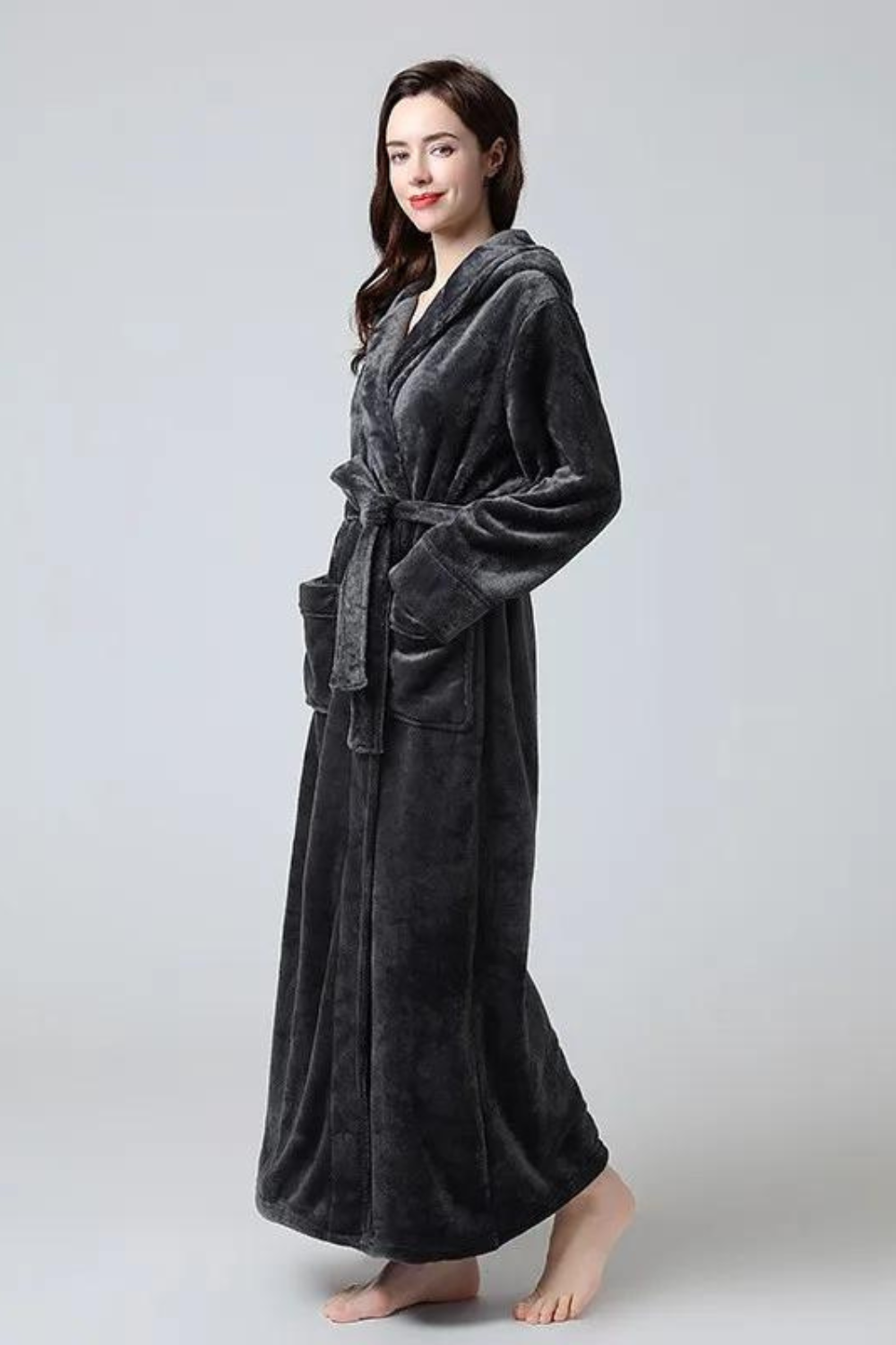 peignoir eponge femme