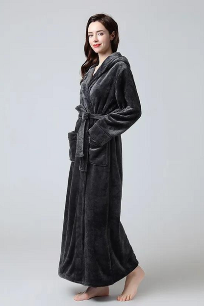 peignoir eponge femme