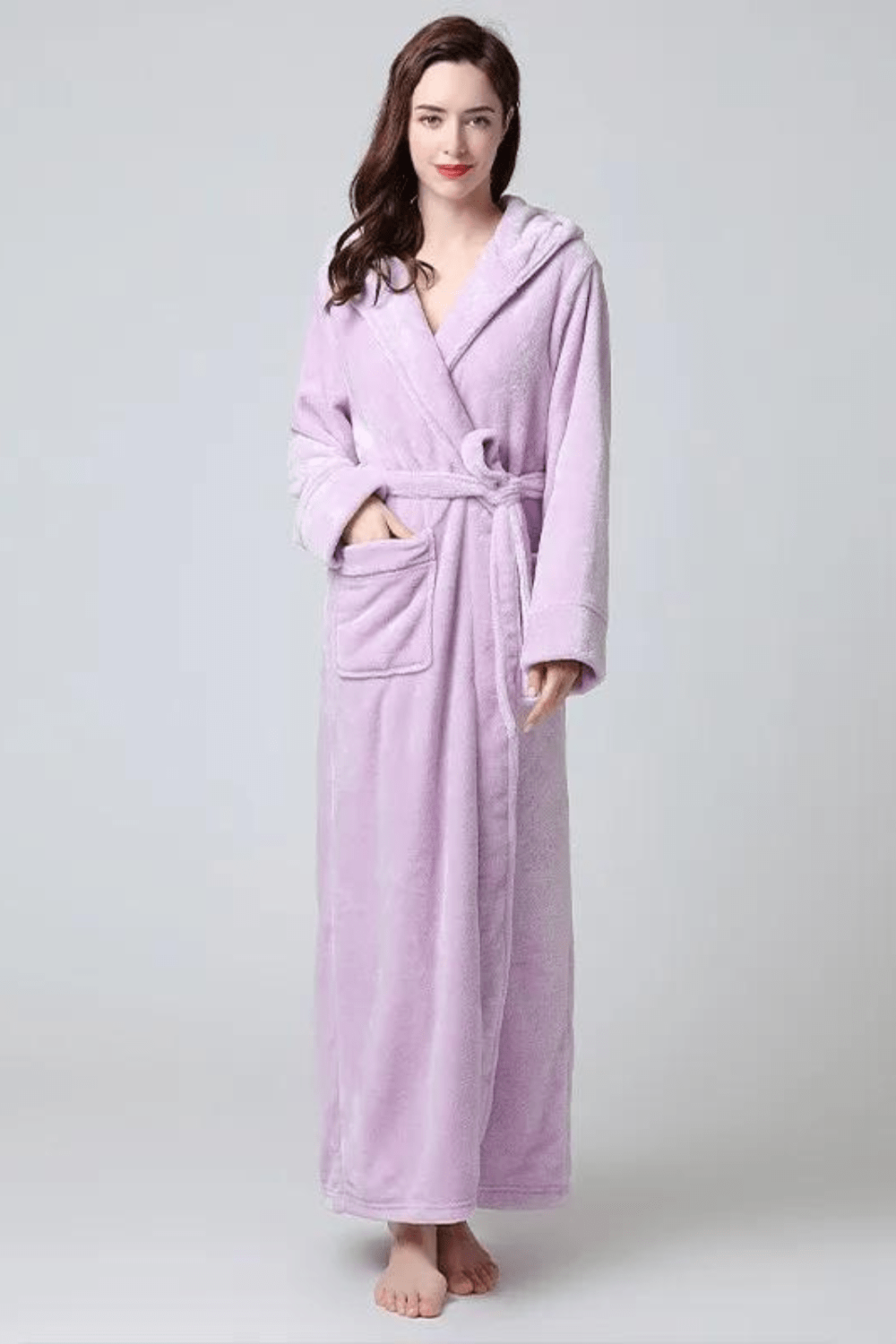 peignoir eponge femme
