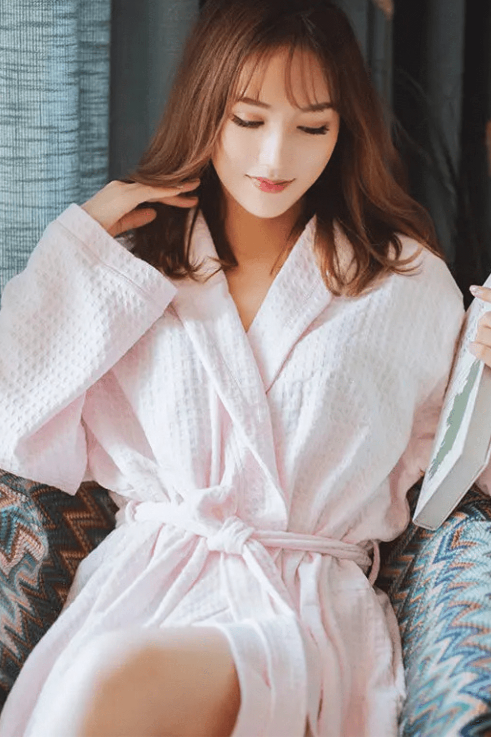 Peignoir | Été Rose / XXL