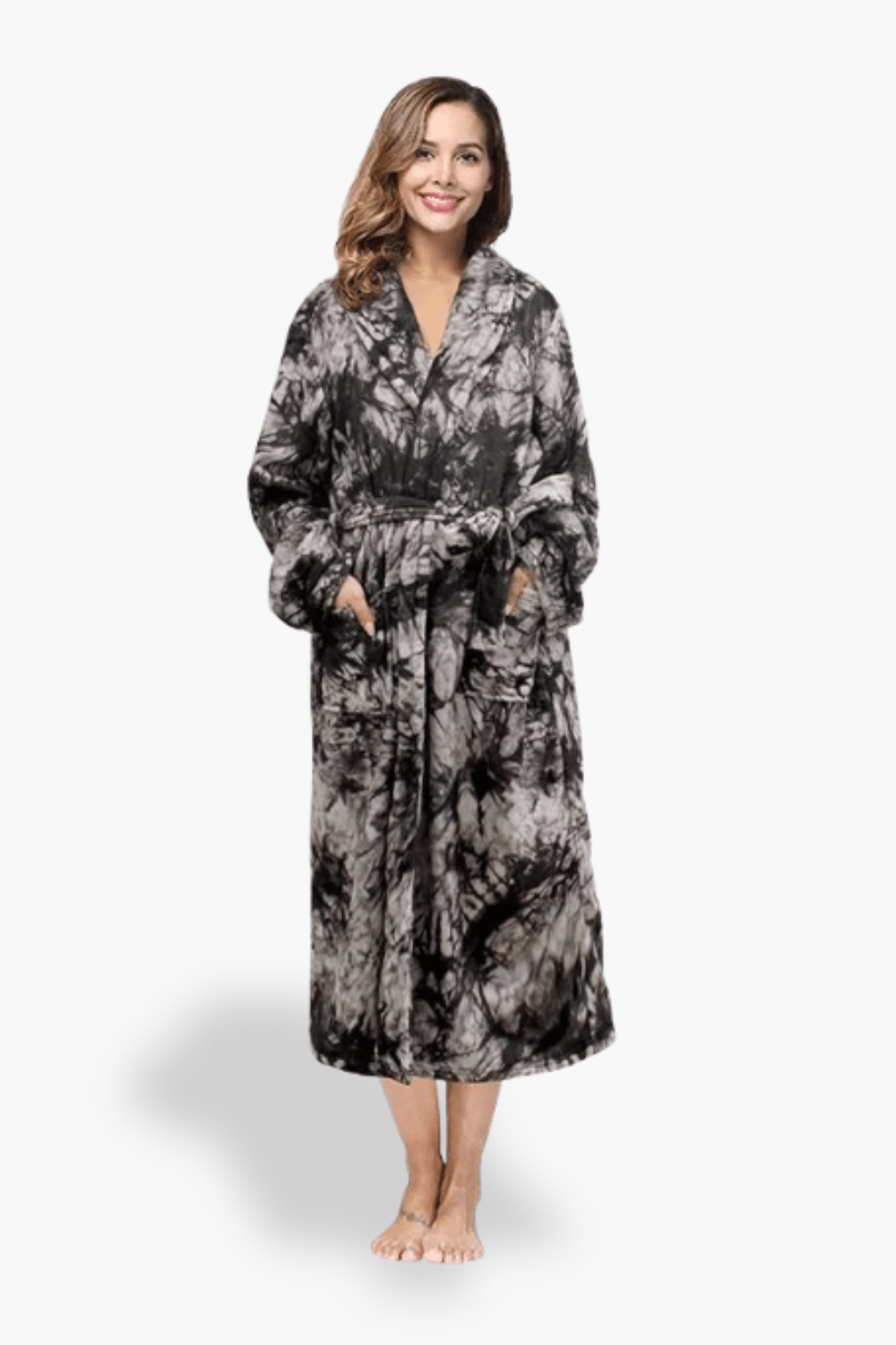 peignoir femme chaud