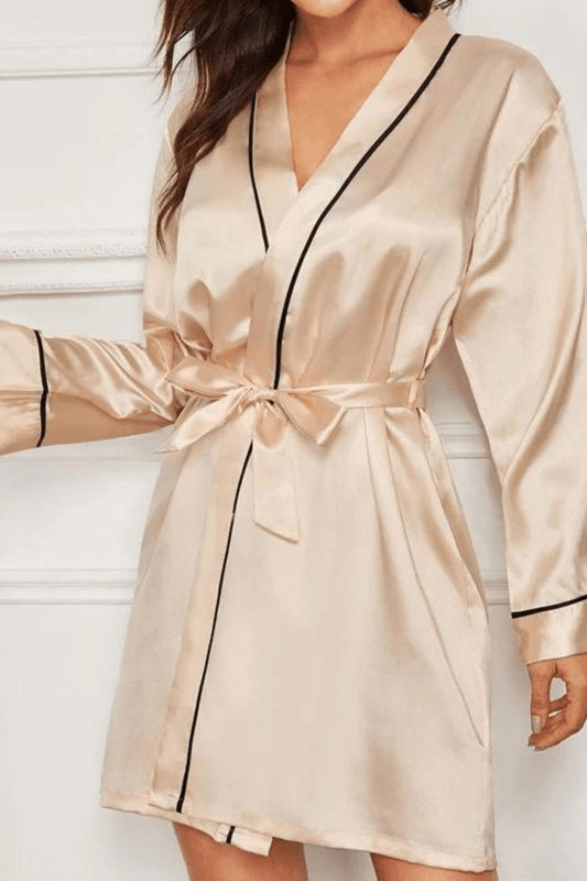 peignoir femme court