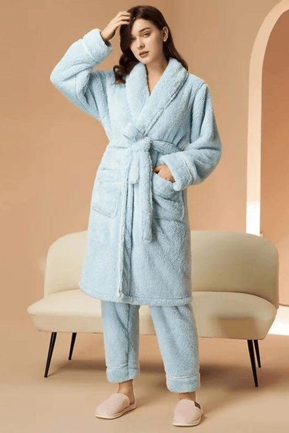peignoir femme epais