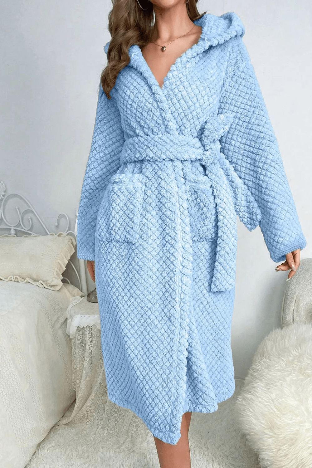 Peignoir en éponge clearance