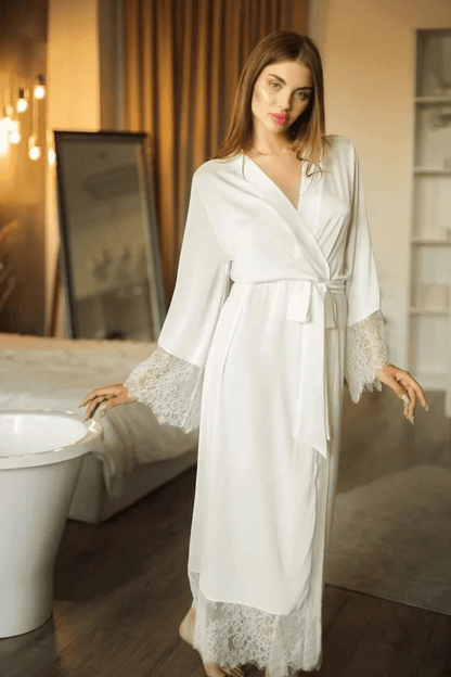 peignoir femme mariage