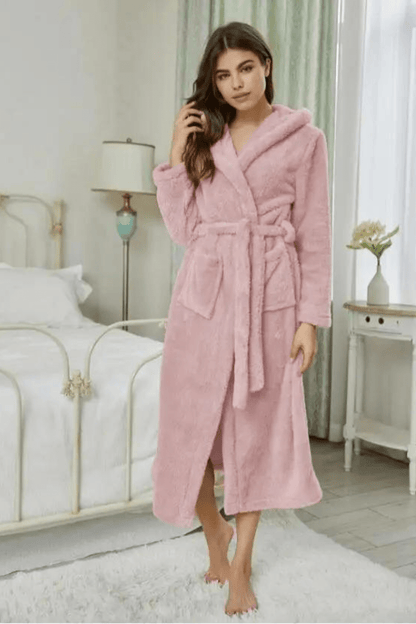 peignoir femme rouge