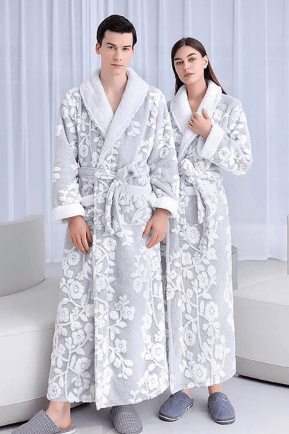 peignoir homme et femme
