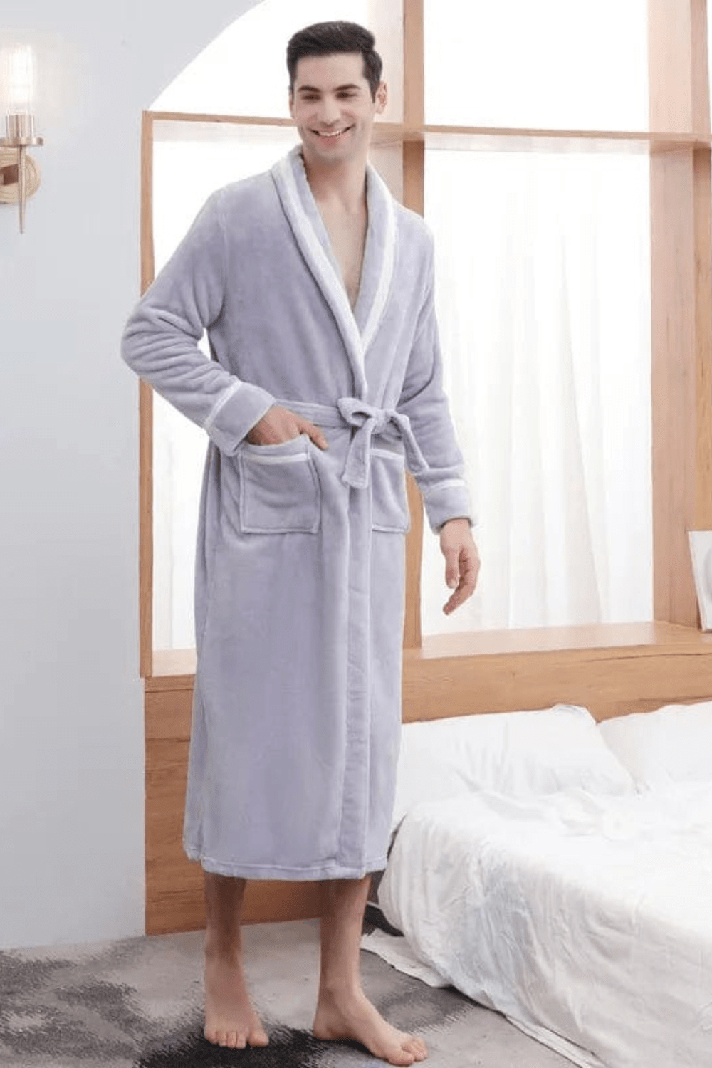 Peignoir Homme | Polaire Chaud