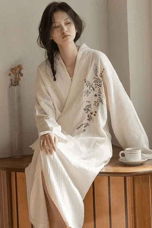 peignoir japonais