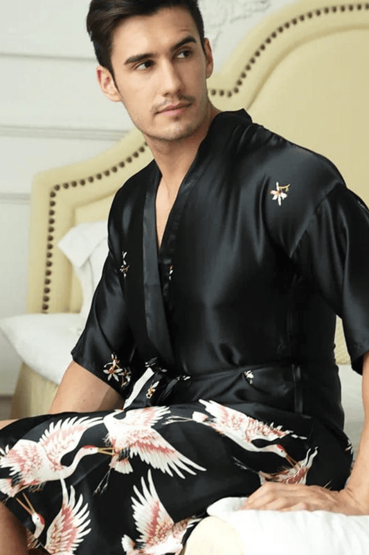 peignoir japonais homme