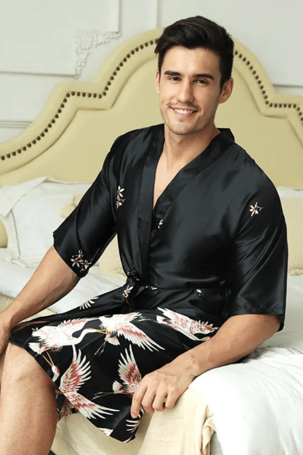 peignoir japonais homme