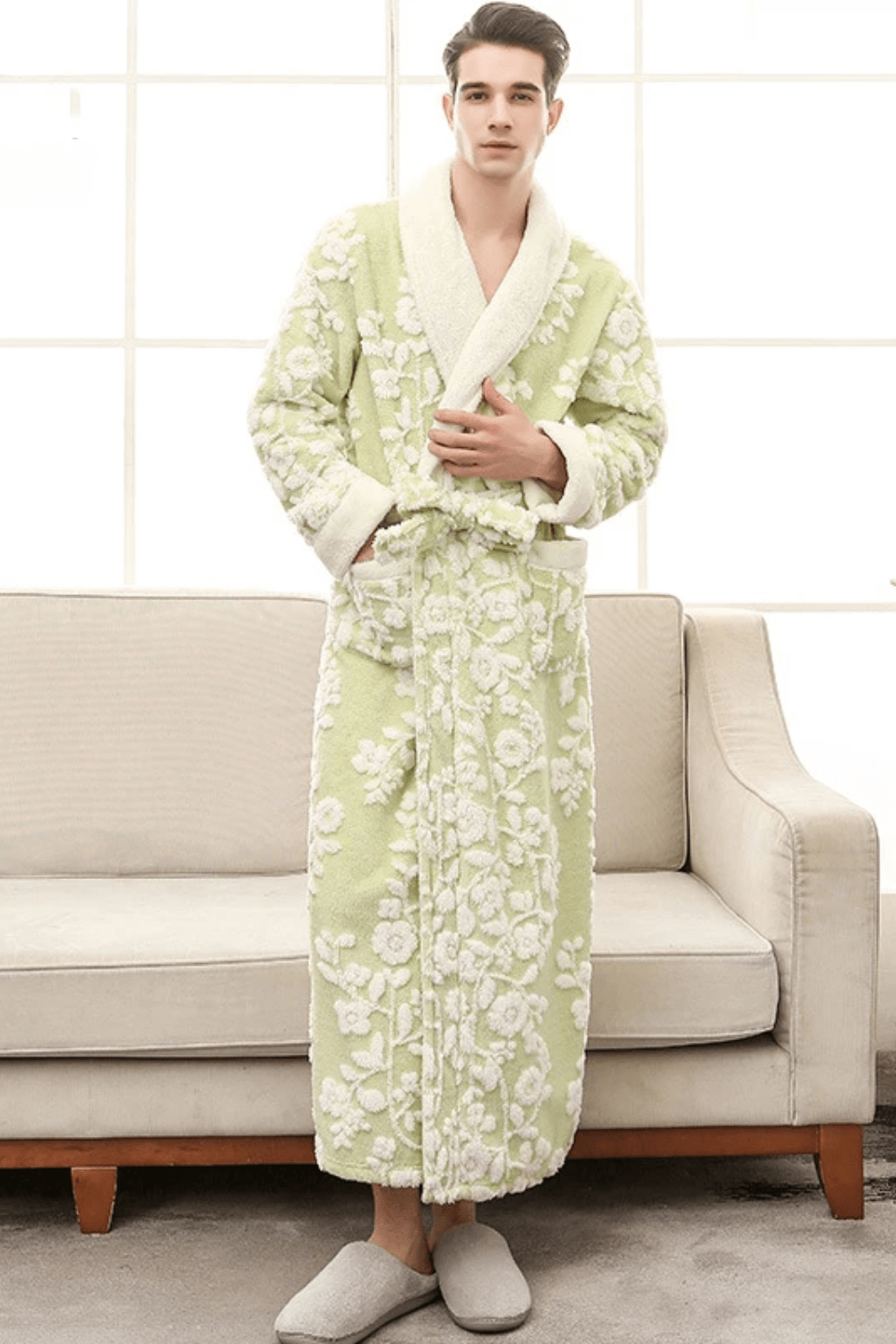 Peignoir | Laine Vert / 3XL