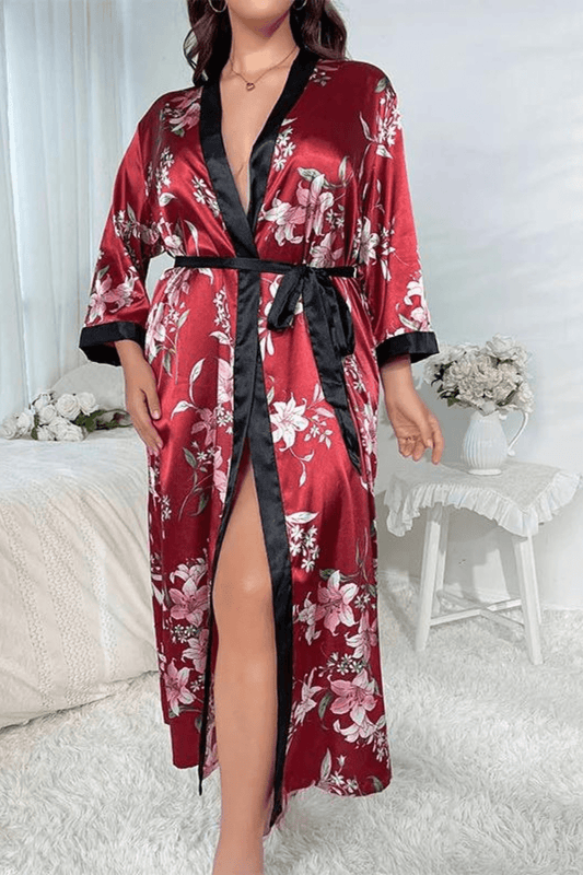 peignoir japonais femme