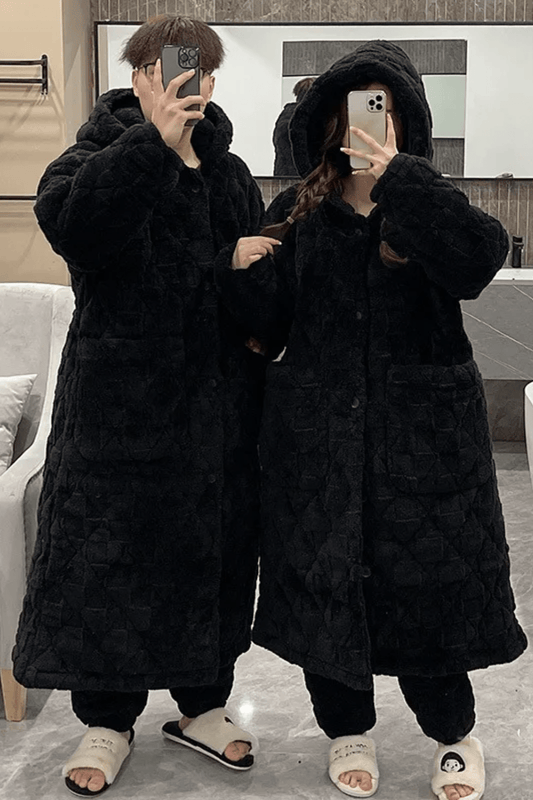 Peignoir | Manteau Noir