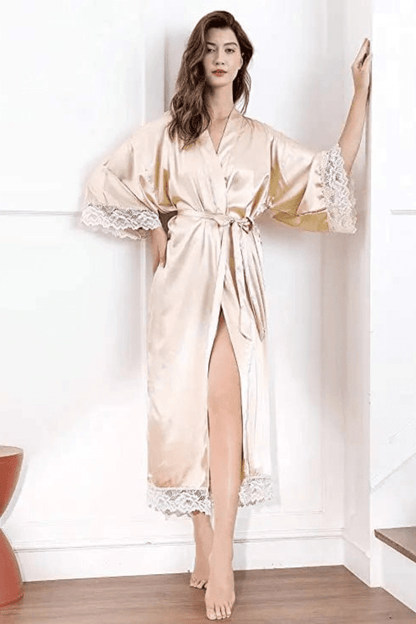 peignoir mariee
