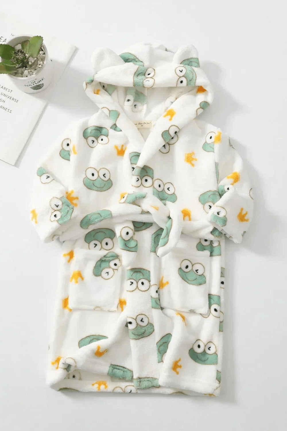 peignoir polaire enfant
