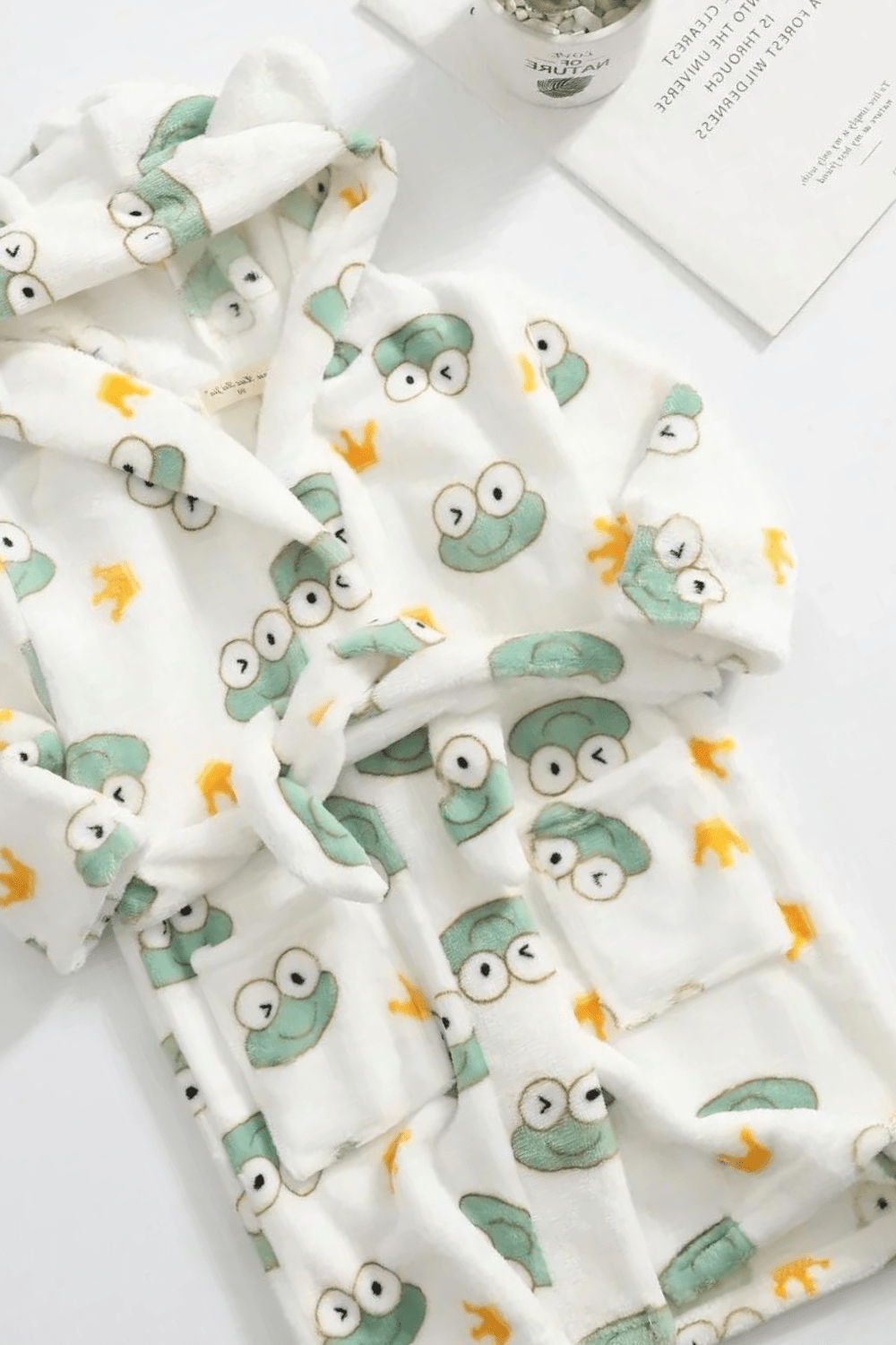 peignoir polaire enfant