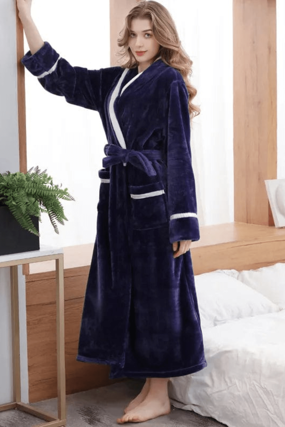 peignoir tout doux femme