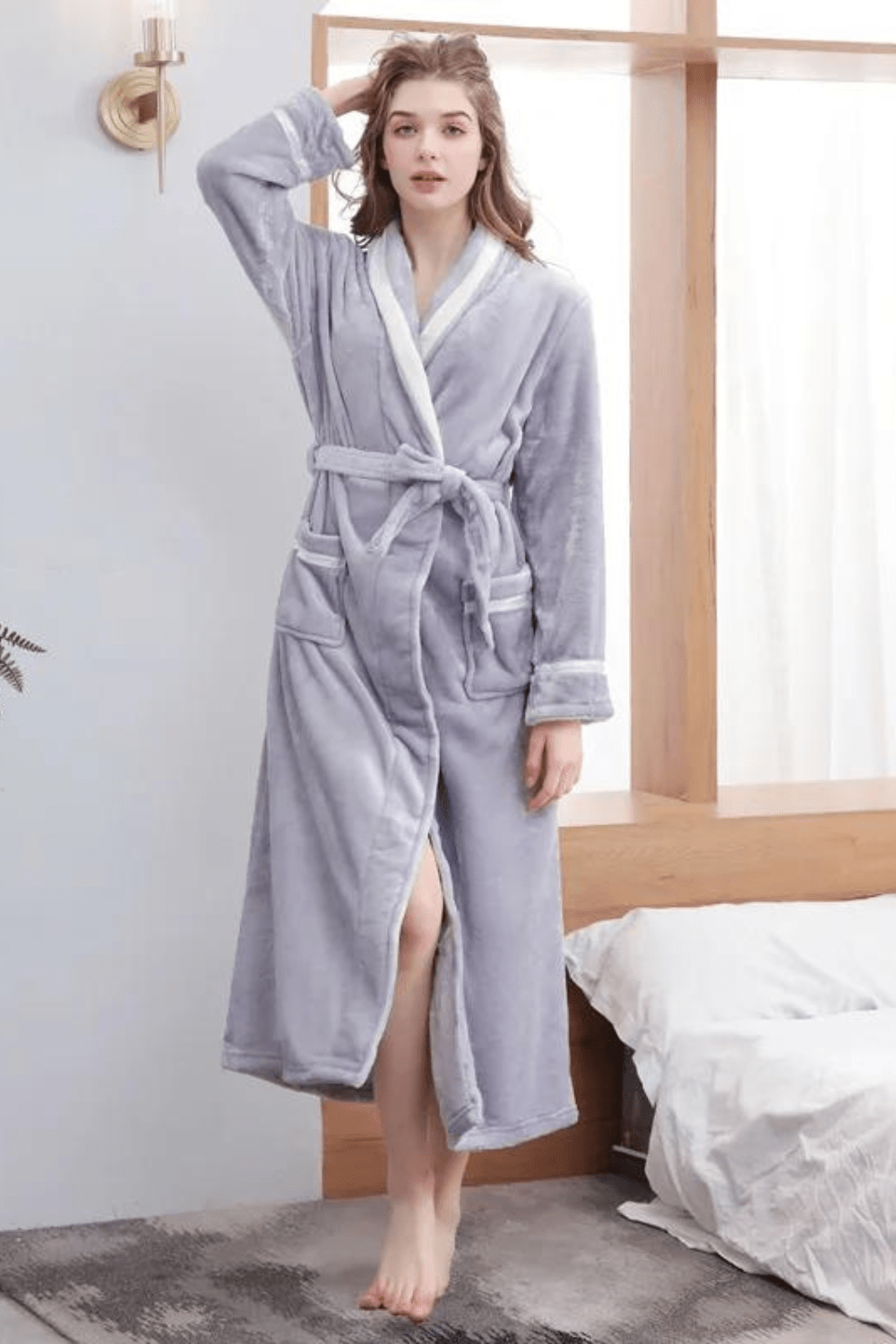 peignoir tout doux femme